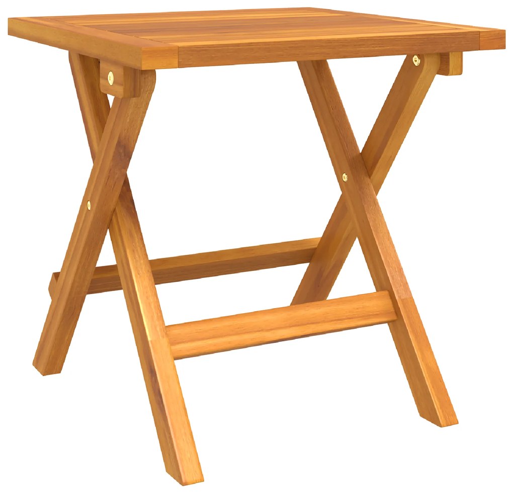 vidaXL Ξαπλώστρα 3 pcs Καφέ 40 x 40 x 40εκ Μασίφ ξύλο ακακίας