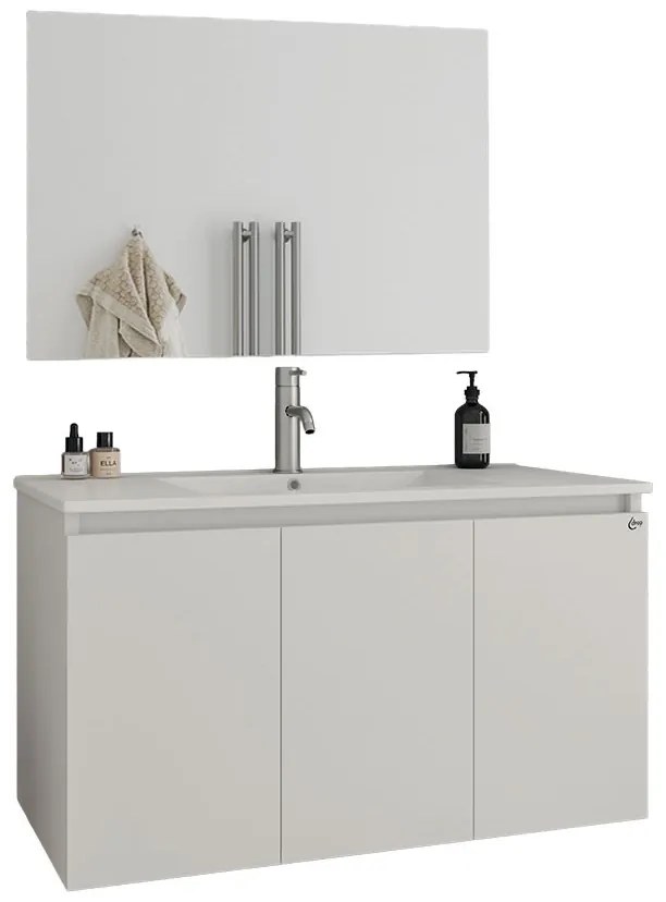 Σετ μπάνιου VERONA 90 SLIM Λευκό