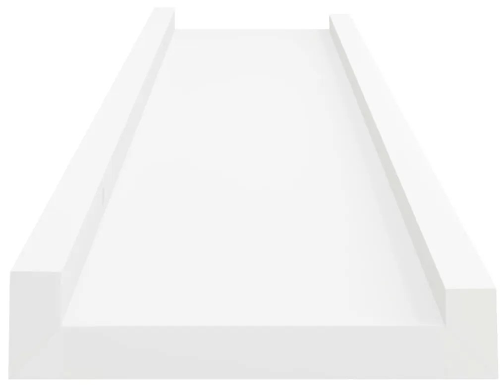 vidaXL Ράφια για Κορνίζες 2 τεμ. Λευκά 40 x 9 x 3 εκ. από MDF