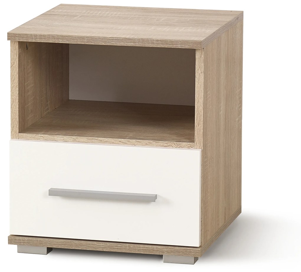 LIMA SN1, color: sonoma oak / white DIOMMI V-PL-LIMA-SN1-BIAŁY/SONOMA