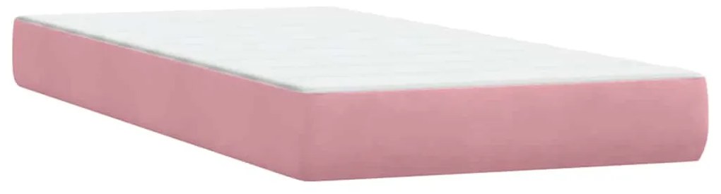 ΚΡΕΒΑΤΙ BOXSPRING ΜΕ ΣΤΡΩΜΑ ΡΟΖ 80X220 ΕΚ. ΒΕΛΟΥΔΙΝΟ 3318308