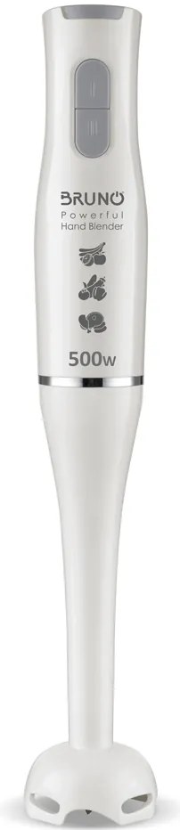BRUNO ραβδομπλέντερ BRN-0091, 2 ταχύτητες, 500W, λευκό