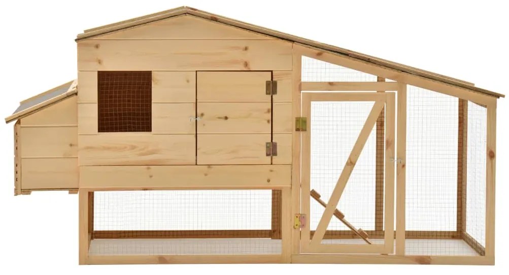 vidaXL Κοτέτσι 178 x 67 x 92 εκ. από Μασίφ Ξύλο Πεύκου
