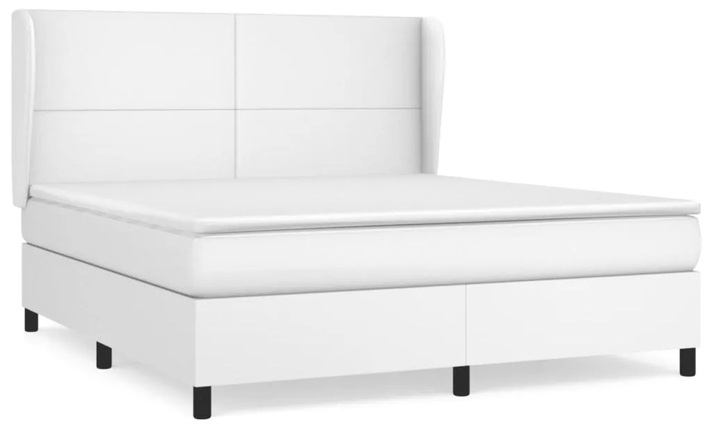 ΚΡΕΒΑΤΙ BOXSPRING ΜΕ ΣΤΡΩΜΑ ΛΕΥΚΟ 160X200ΕΚ.ΑΠΟ ΣΥΝΘΕΤΙΚΟ ΔΕΡΜΑ 3128920