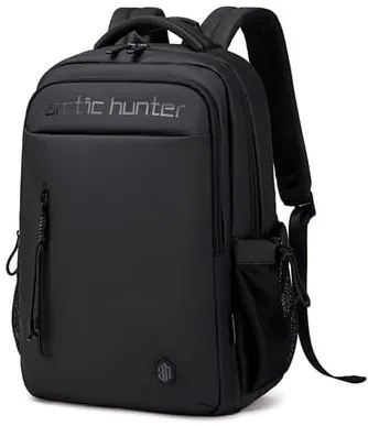 ARCTIC HUNTER τσάντα πλάτης B00534 με θήκη laptop 15.6", 21L, μαύρη