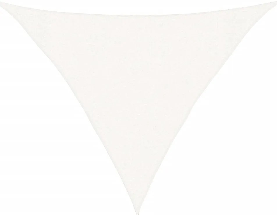 vidaXL Πανί Σκίασης Λευκό 3 x 3 x 4,2 μ. από HDPE 160 γρ/μ²