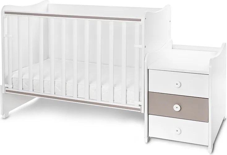 BED MAXI PLUS NEW 70/160 WHITE/STRING