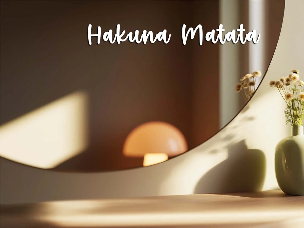 Αυτοκόλλητο για καθρέφτη S10 – Hakuna Matata
