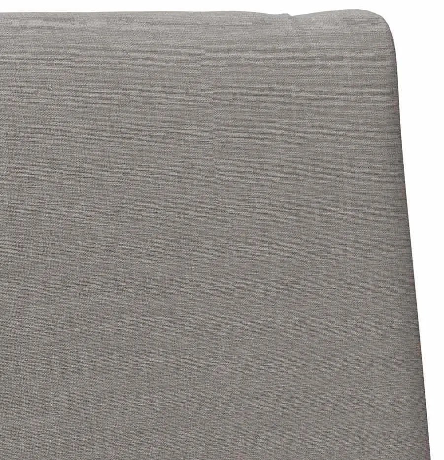 vidaXL Ταπετσαρισμένο κεφαλάρι Taupe 80 cm Στερεά ξυλεία πεύκου