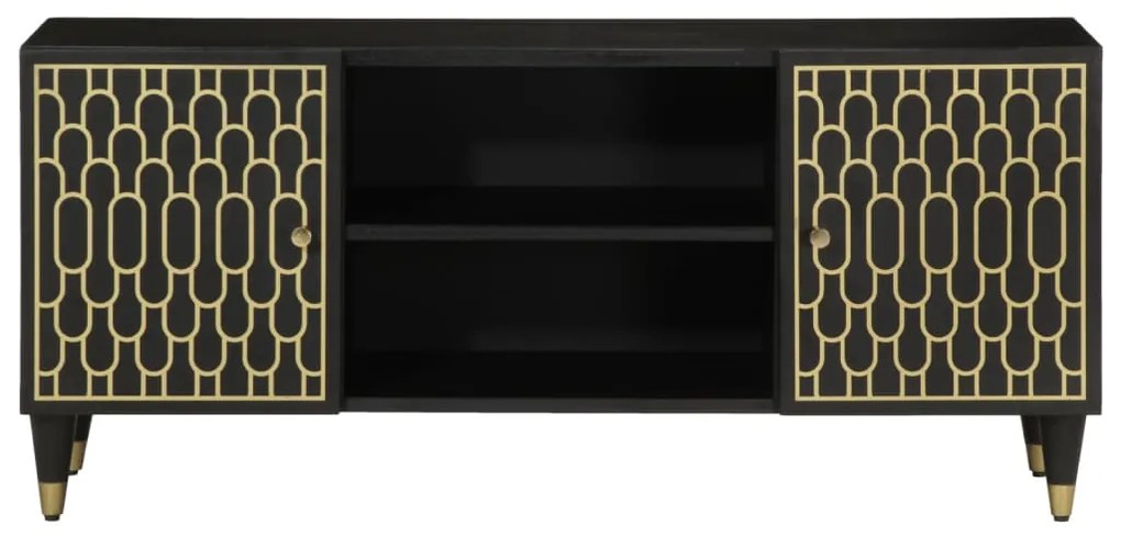 vidaXL Έπιπλο Τηλεόρασης 105 x 33 x 46 εκ. από Μασίφ Ξύλο Μάνγκο