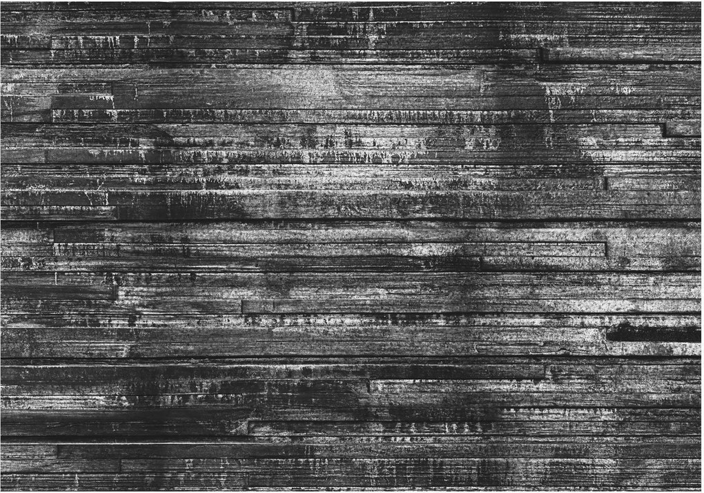 Αυτοκόλλητη φωτοταπετσαρία - Grey Boards - 343x245