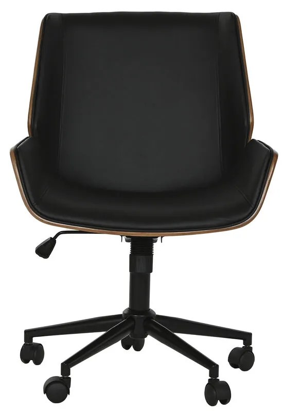 Καρέκλα Γραφείου Home ESPRIT Μαύρο