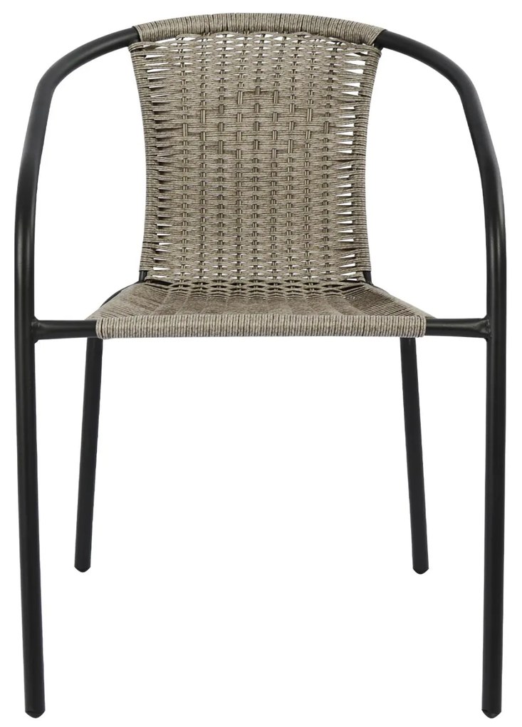 ΠΟΛΥΘΡΟΝΑ ΚΑΡΕΚΛΑ CAMEL  ΓΚΡΙ ΜΕΤΑΛΛΙΚΗ ΜΕ WICKER 48x48-53x72 εκ.