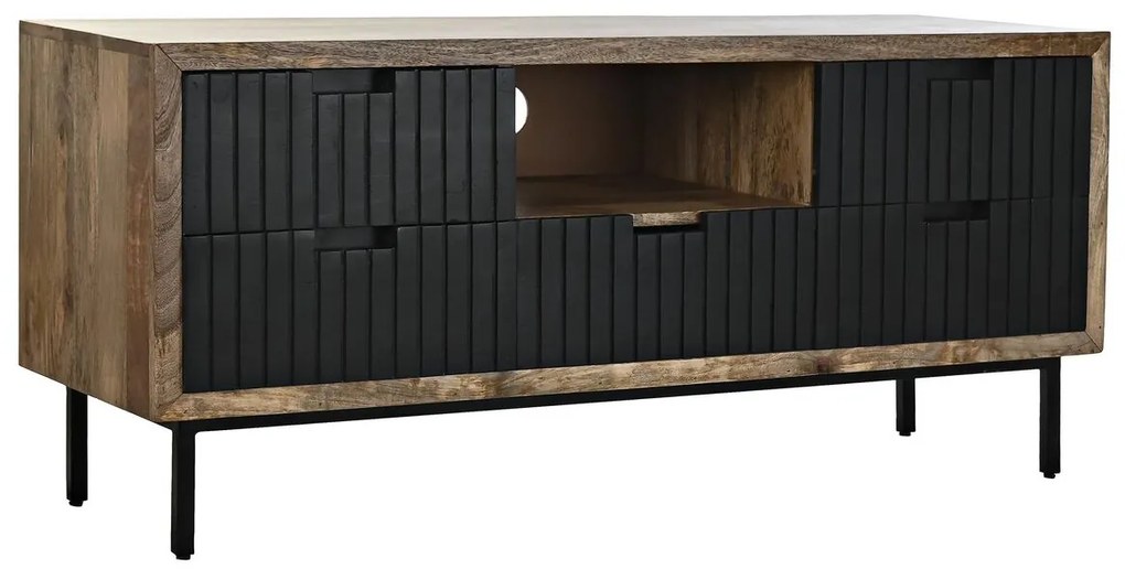 Τηλεόραση DKD Home Decor Μέταλλο Ξύλο από Μάνγκο (125 x 40 x 55 cm)