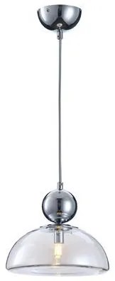 Φωτιστικό Οροφής Μονόφωτο Eurolamp Clear 144-28522