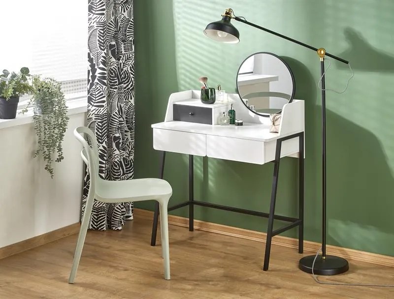 AGNES dresser console white / black DIOMMI V-CH-AGNES-KONSOLKA DIOMMI-60-20277