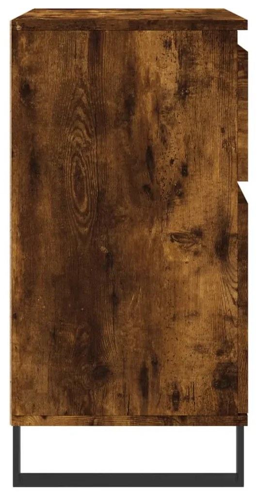 vidaXL Ντουλάπι Καπνιστή Δρυς 60x35x70 εκ. από Επεξεργασμένο Ξύλο