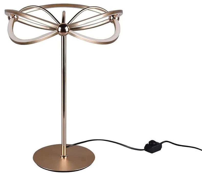 Επιτραπέζιο Φωτιστικό Charivari 521210108 SMD-LED D41x50cm Brass Trio Lighting Metal