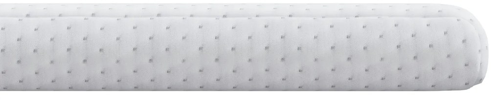 vidaXL Στρώματα Λευκό 90 x 190 cm 100% ύφασμα πολυεστέρα με τζακάρ