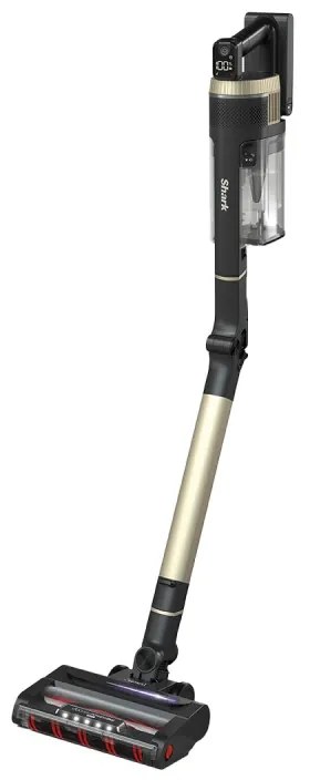 Σκούπα όρθια Shark Stratos True Pet Flexology IZ400EUT, 309W, 0.7L, 60 λεπτά αυτονομία, Clean Sense IQ, Pet Pro, LED, Powerfins, Dark Grey/Champagne