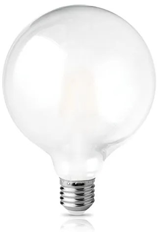 Λάμπα Ε27 G125 LED 12W Λευκό Filament 2800Κ 44-05394 Φos_Me 44-05394