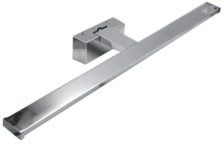 Adeleq Φωτιστικό LED Λουτρού Αλουμινίου 80cm 15W IP44 4000K Ασημί 3-80015166