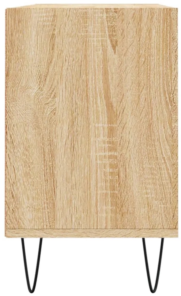 vidaXL Έπιπλο Τηλεόρασης Sonoma Δρυς 103,5 x 30 x 50 εκ. Επεξεργ. Ξύλο