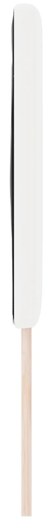 vidaXL Κεφαλάρι Επιτοίχιο με κεφαλάρι Λευκό 180 cm PVC