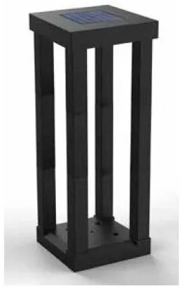Ηλιακό Φωτιστικό Κήπου 3CCT 5W 130L 50εκ Μαύρο 47-00606 ΦOS_ME-47-00606-Μαύρο 47-00606