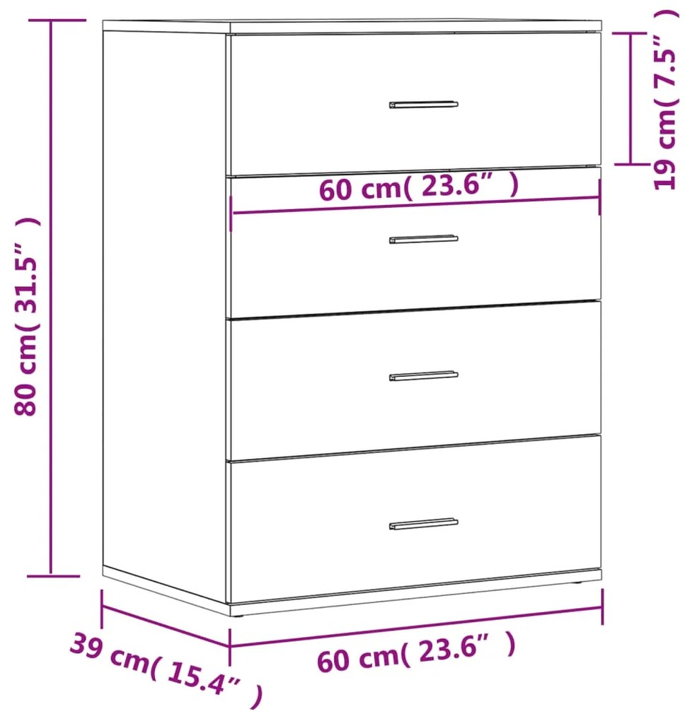 ΒΟΗΘΗΤΙΚΑ ΝΤΟΥΛΑΠΙΑ 2ΤΕΜ. SONOMA ΔΡΥΣ 60X39X80ΕΚ. ΕΠΕΞΕΡΓ. ΞΥΛΟ 3276625