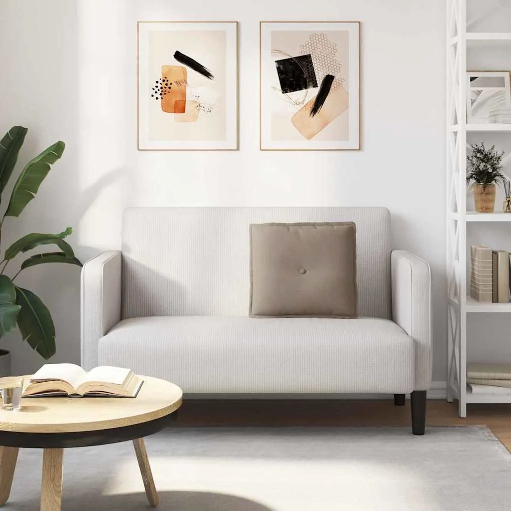 vidaXL Μαξιλάρι Πλάτης Taupe 50 x 45 εκ. Ύφασμα Μικροΐνας