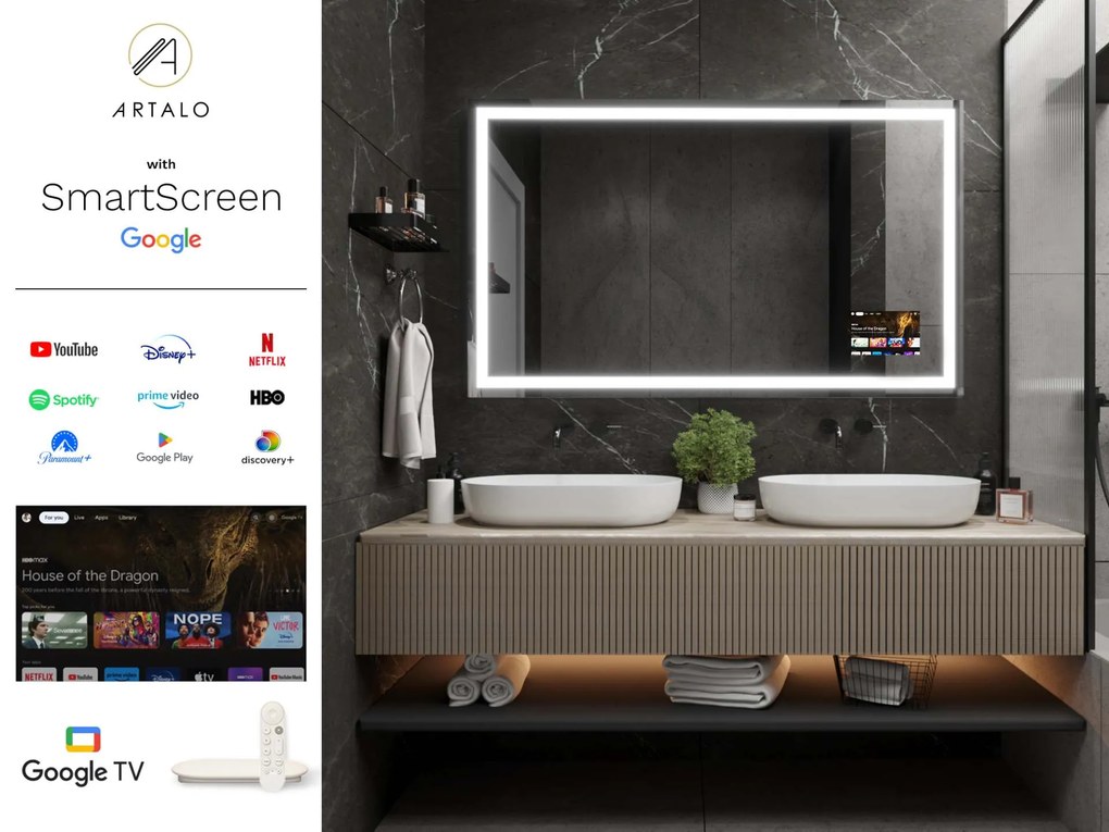 Καθρέφτης LED με πλαίσιο για το μπάνιο M7