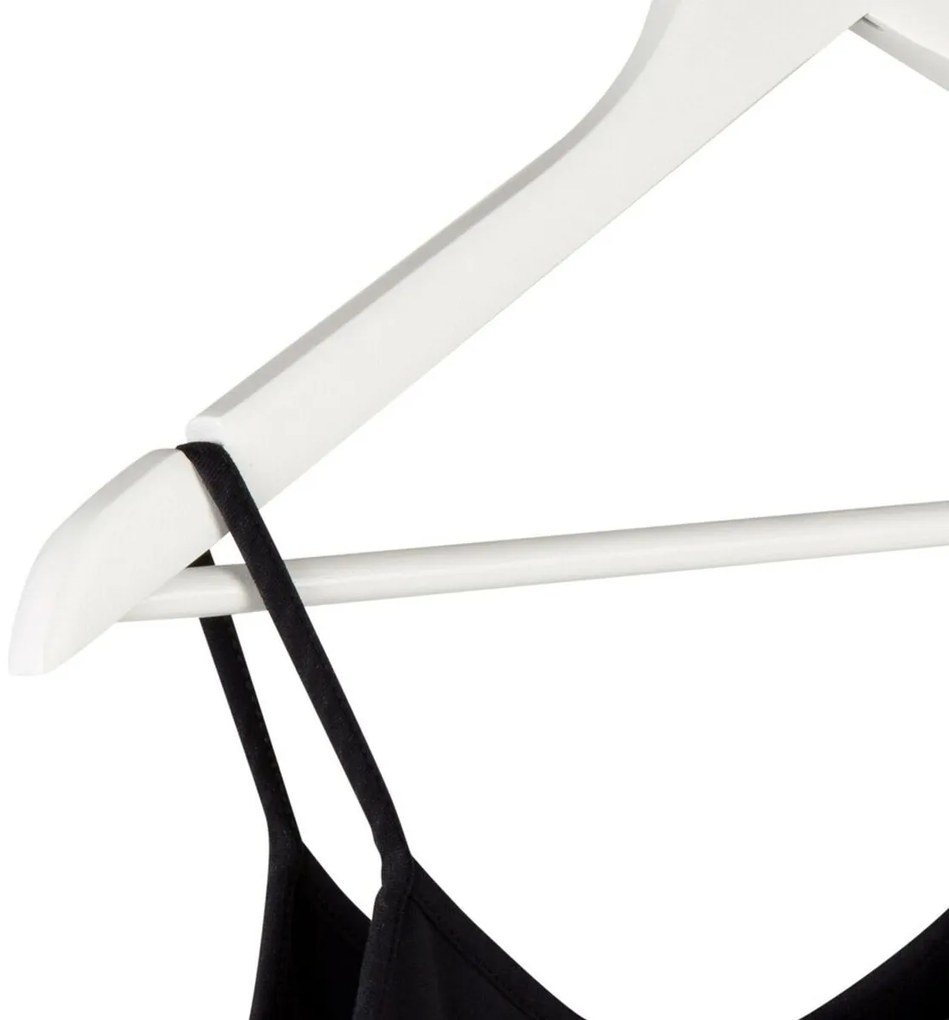 Σετ Kρεμαστρών Max Home Λευκό Ξύλο Χάλυβας 44,5 x 23 x 1 cm 20 Τεμάχια (4 Μονάδες)