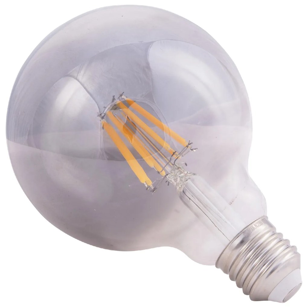 ΛΑΜΠΤΗΡΑΣ GLOBO LED FILAMENT 8W E27 3000K ΦΙΜΕ DIMMABLE HM4050.03