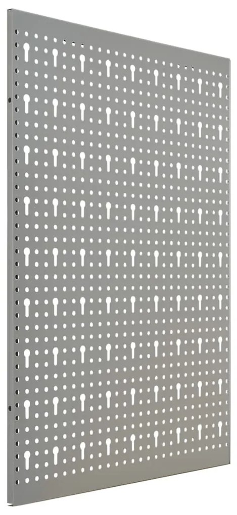 vidaXL Πλάτες Εργαλείων Τοίχου Διάτρητες 3 τεμ. 40 x 58 εκ. Ατσάλινες