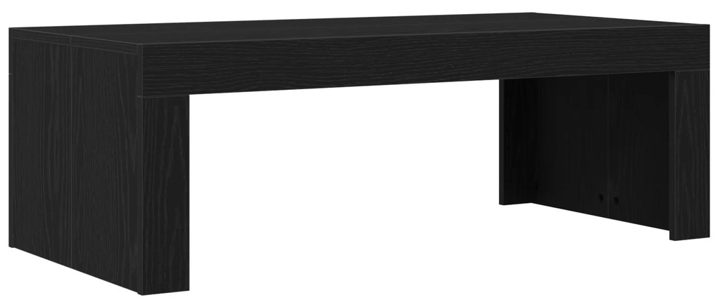 vidaXL Τραπεζάκι Καφέ Μαύρο Δρυς 102x50x35 εκ. Επεξεργασμένο Ξύλο