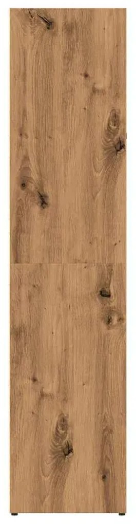 vidaXL Ντουλάπι βιβλίων Artisan Oak 66x30x130 cm Κατασκευασμένο ξύλο