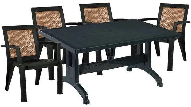 ΣΕΤ 5ΤΜΧ ΤΡΑΠΕΖΙ & ΚΑΡΕΚΛΕΣ ΠΟΛΥΠΡΟΠΥΛΕΝΙΟΥ ΣΕ ΧΡΩΜΑ ΚΥΠΑΡΙΣΣΙ FB910579.05 9997641