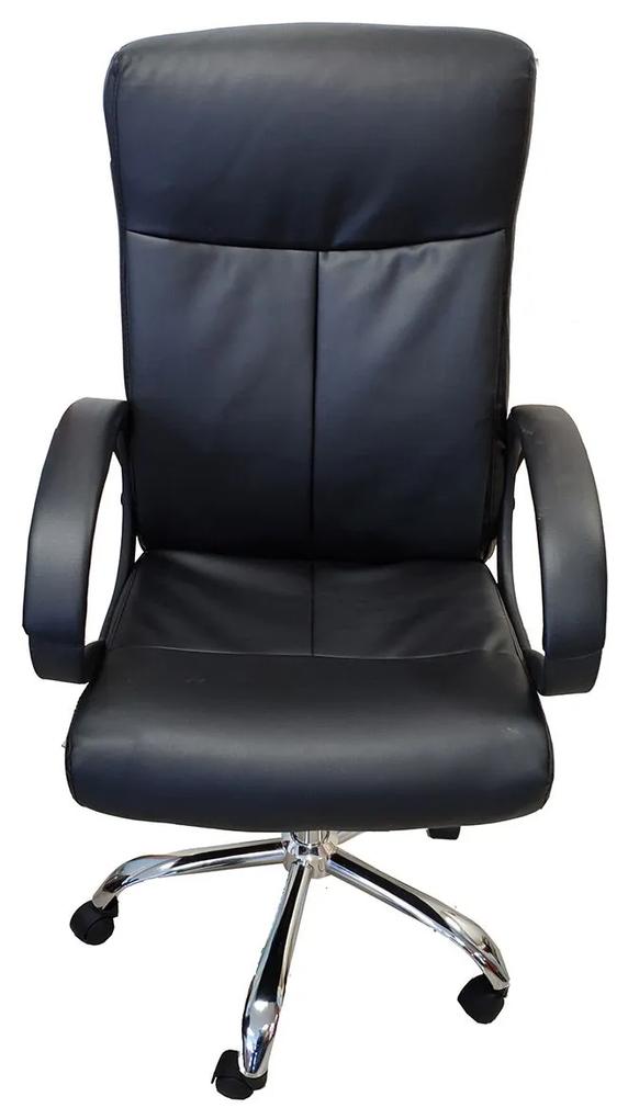 Καρέκλα Γραφείου MEΛITH Μαύρο PU 60x71x105-113cm