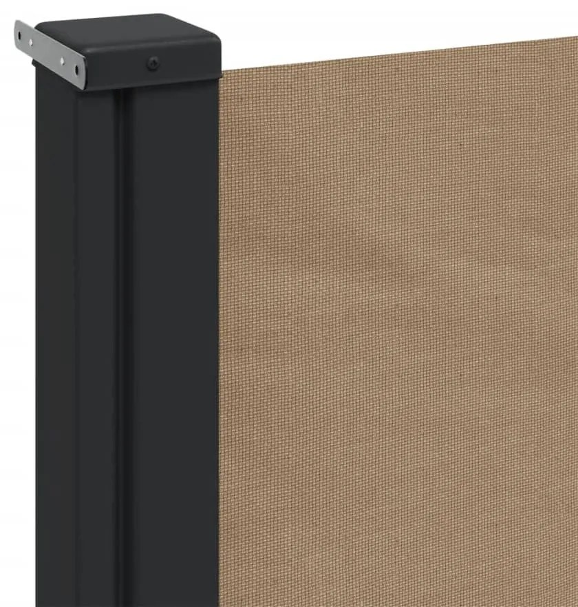 Σκίαστρο Πλαϊνό Συρόμενο Taupe 160 x 300 εκ. - Μπεζ-Γκρι