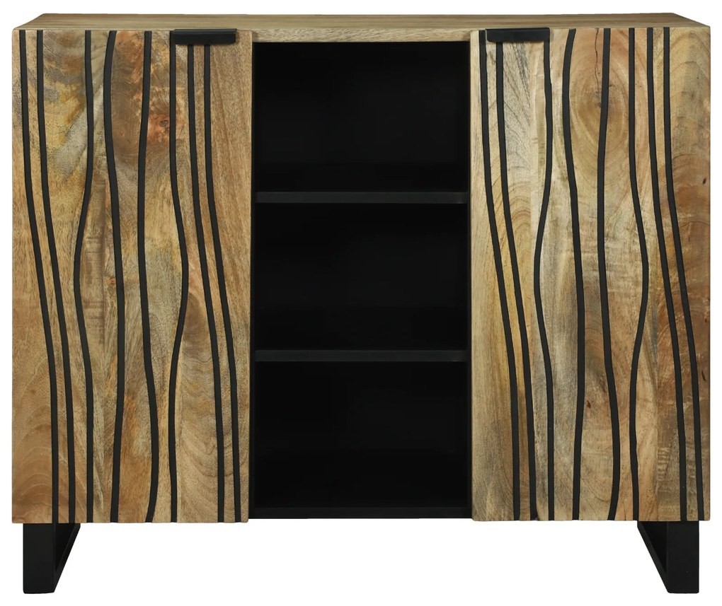 vidaXL Στηρίγμα 90x33.5x75 cm - Στερεό ξύλο μάνγκο