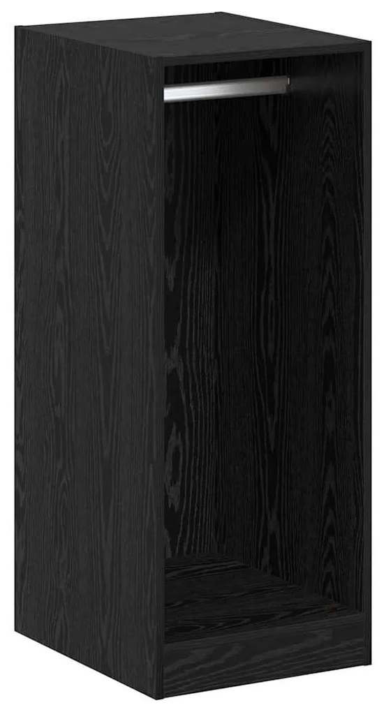 vidaXL Ντουλάπι με ράφι Μαύρη δρυς 41 x 48 x 102 εκ Επεξεργασμένο ξύλο