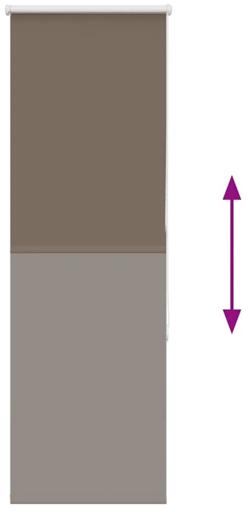 vidaXL Ρολέρ Μπλακάουτ Coffee 40x150 εκ. Πλάτος υφάσματος 35,7 εκ.