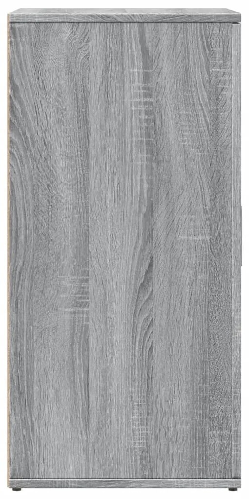 vidaXL Μπουφές Γκρι Sonoma 59x39x80 εκ. από Επεξεργασμένο Ξύλο