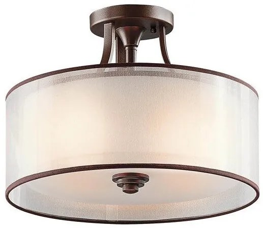 Πλαφονιέρα Φωτιστικό Οροφής 3xE27 Lacey Elstead Lighting-KL-LACEY-SF-MB-Μπρονζέ KL-LACEY-SF-MB