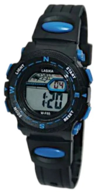 Παιδικό ψηφιακό ρολόι χειρός - LS85 - Lasika - 817421 - Black/Blue-817421_bbl