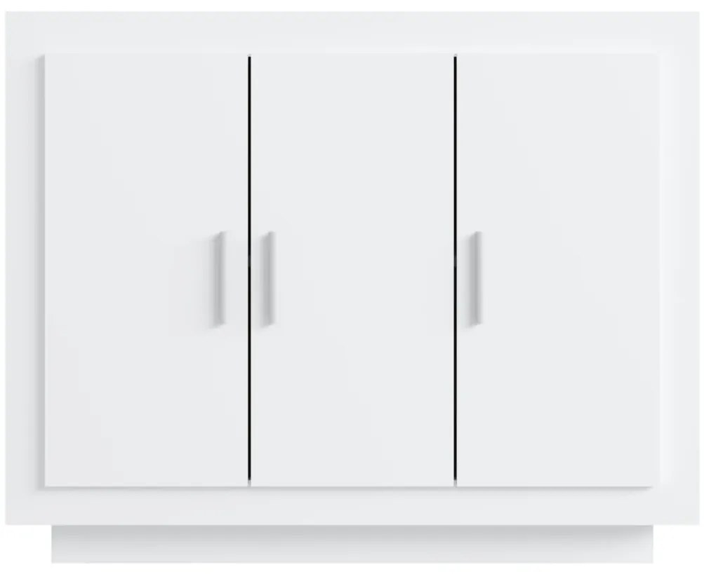 vidaXL Ντουλάπι Λευκό 92x35x75 εκ. από Επεξεργασμένο Ξύλο