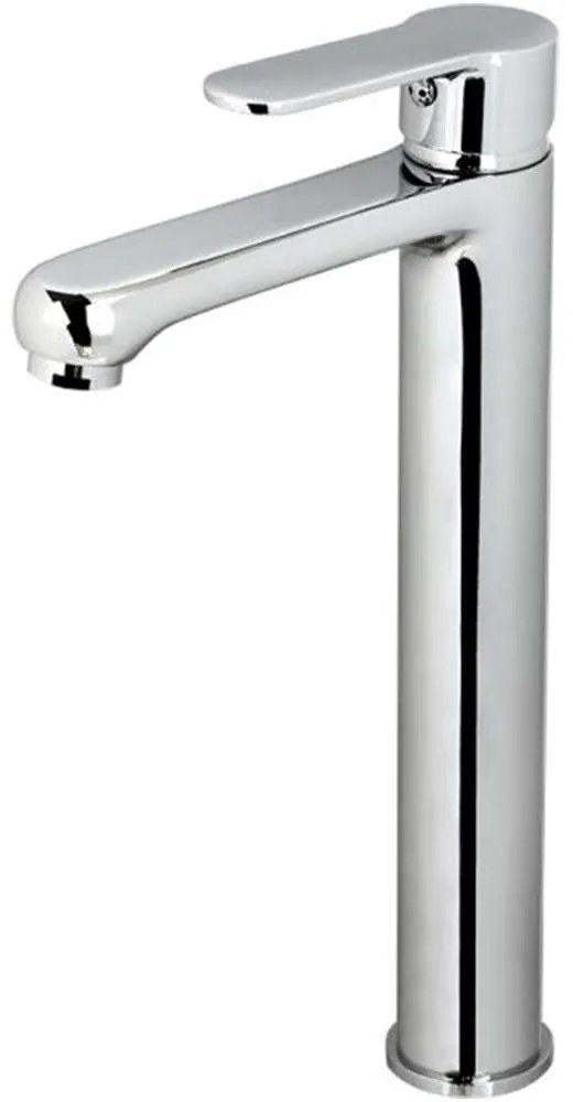 Μπαταρία Νιπτήρος America Alta Up 35-3186 Up Ψηλή Με Κλικ Chrome Gloria Μέταλλο