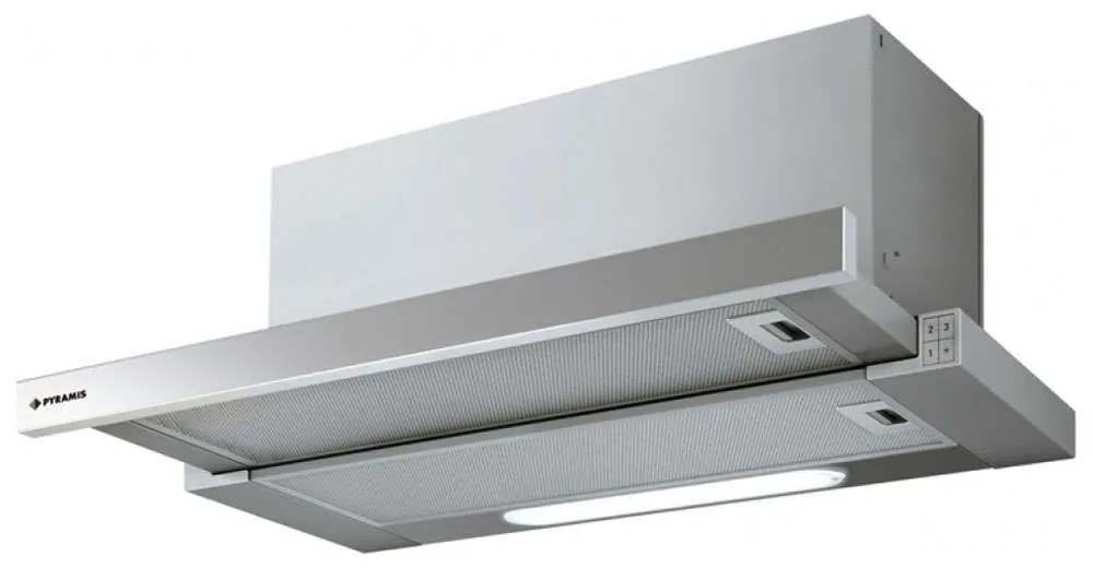 Απορροφητήρας Συρόμενος Essential Turbo 90cm 065017602 Inox Pyramis Stainless Steel