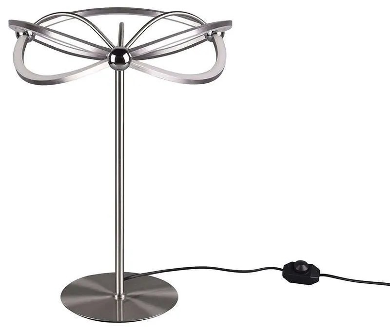 Επιτραπέζιο Φωτιστικό Charivari 521210107 SMD-LED D41x50cm Nickel Trio Lighting Metal